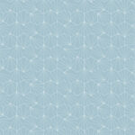 משושים גאומטרי כחול (18011)