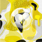כדורגל צהוב (25001)